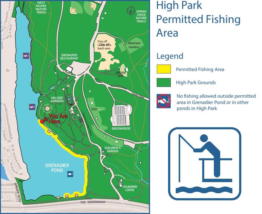 High Park Permitted Fishing Area