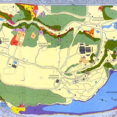 High Park Management Plan maps (2002)